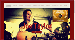 Desktop Screenshot of joetaylorofficial.com